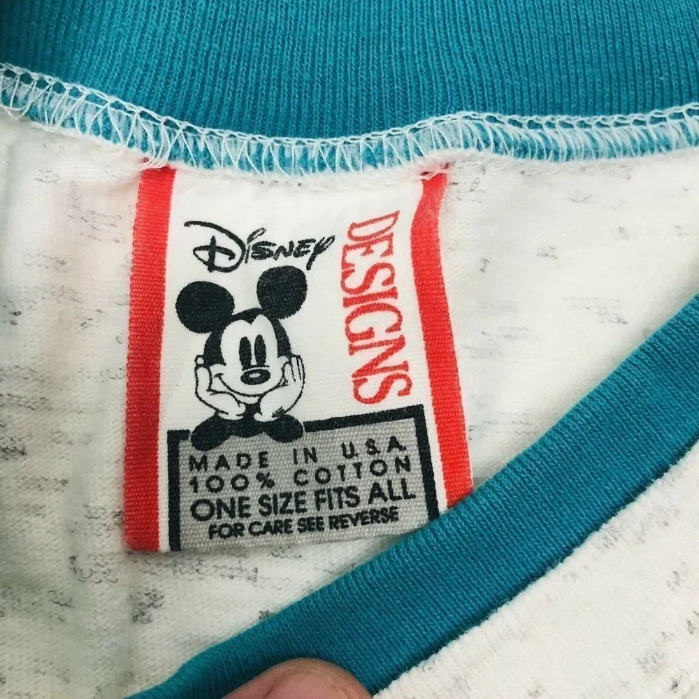 Vintage Disney Designs Grey Graphic Single Stitch - Picture 10 of 10